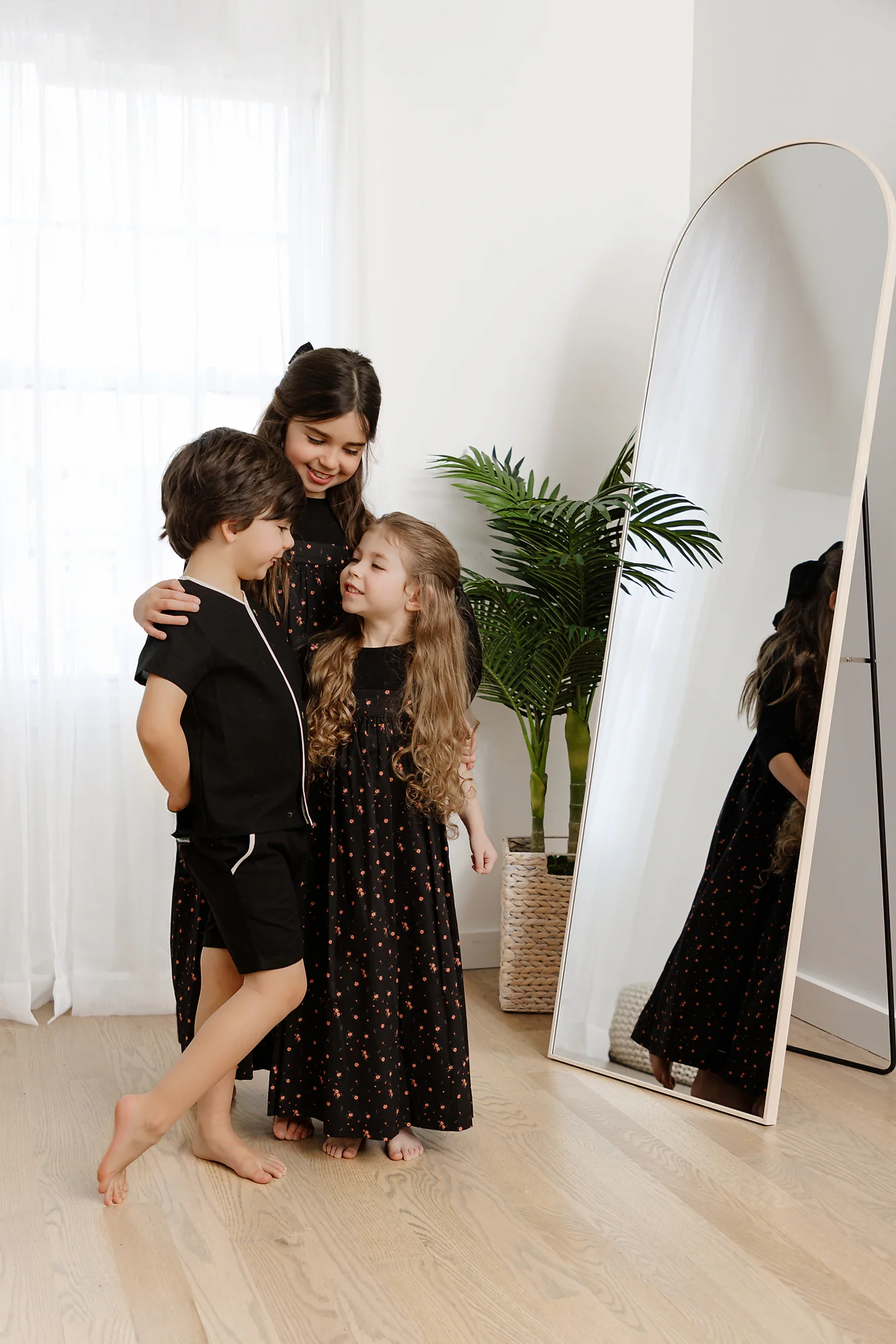 Black Linen Button Down Set - Image 3