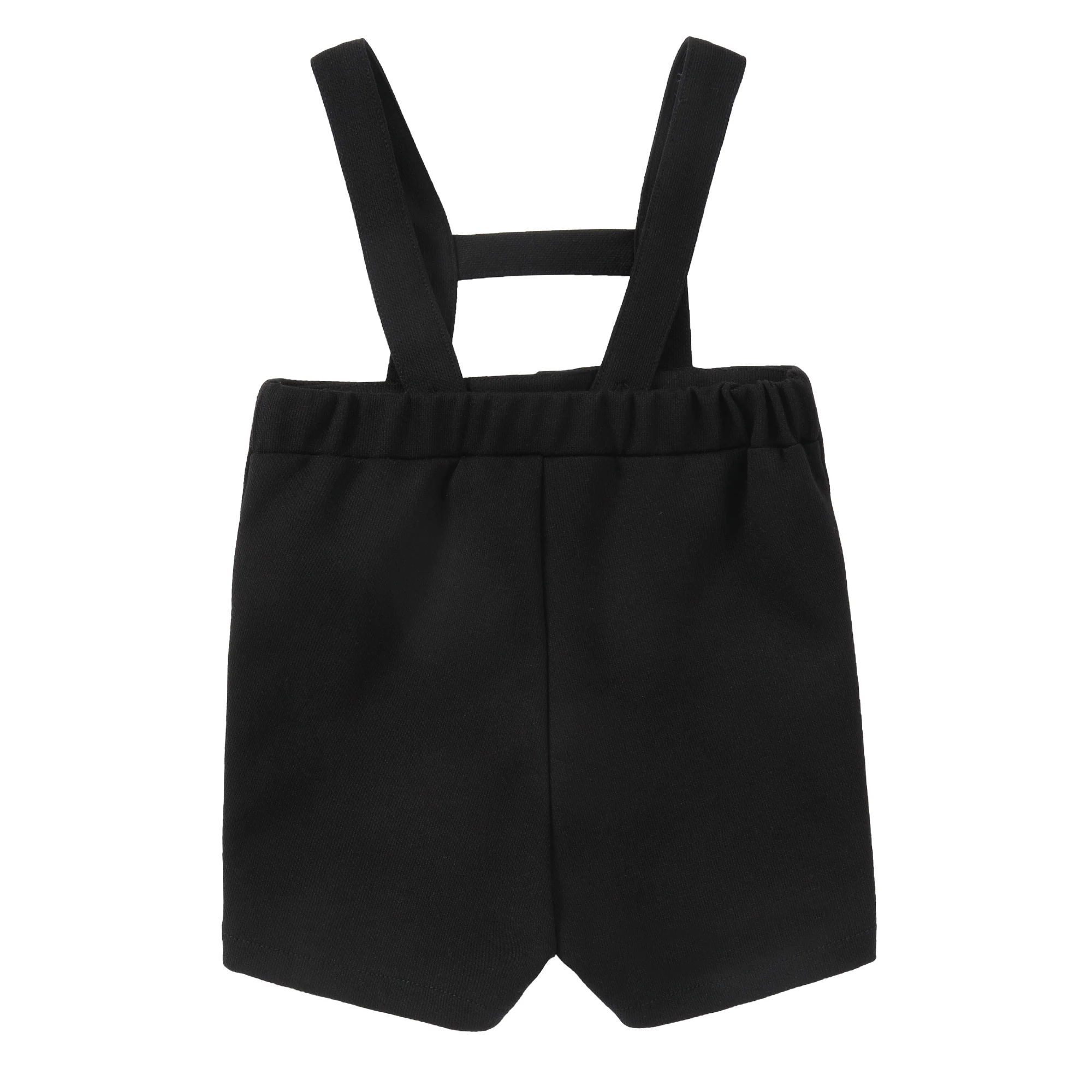 Black Pique Overalls - Image 4