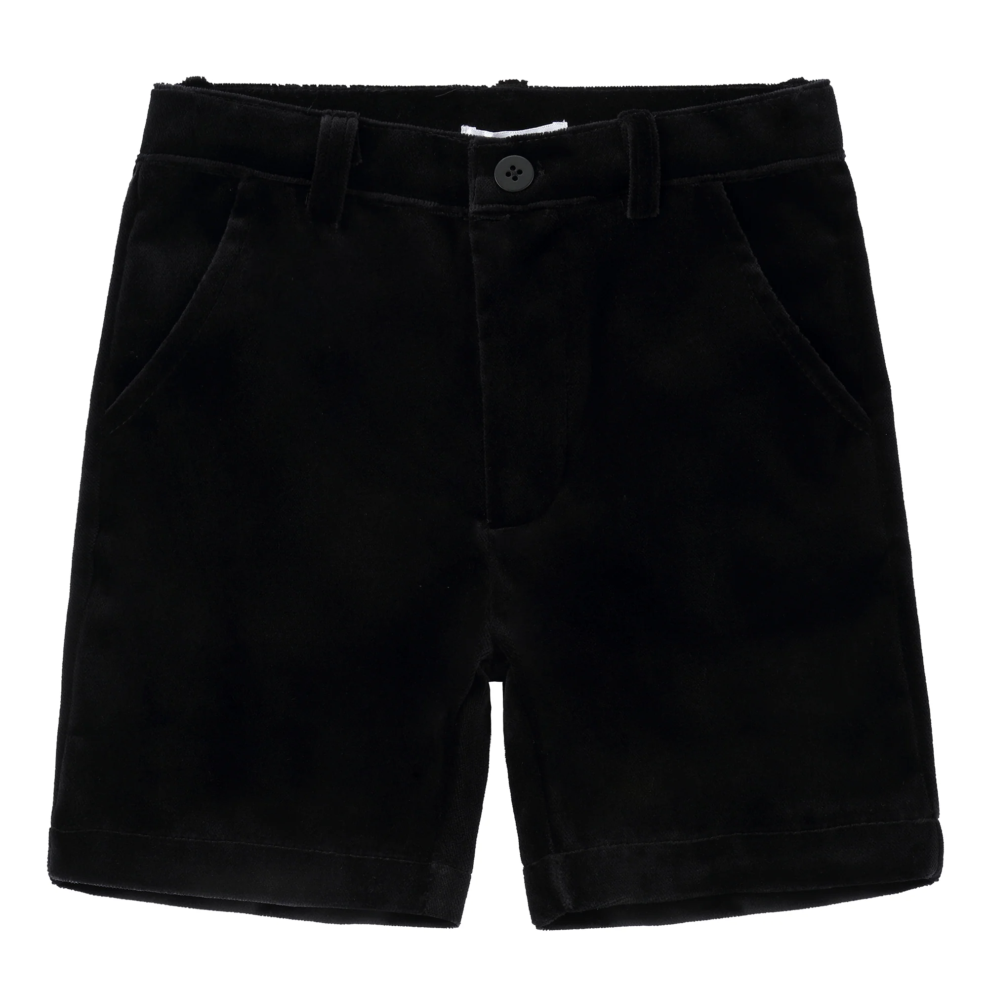 Black Velvet Shorts