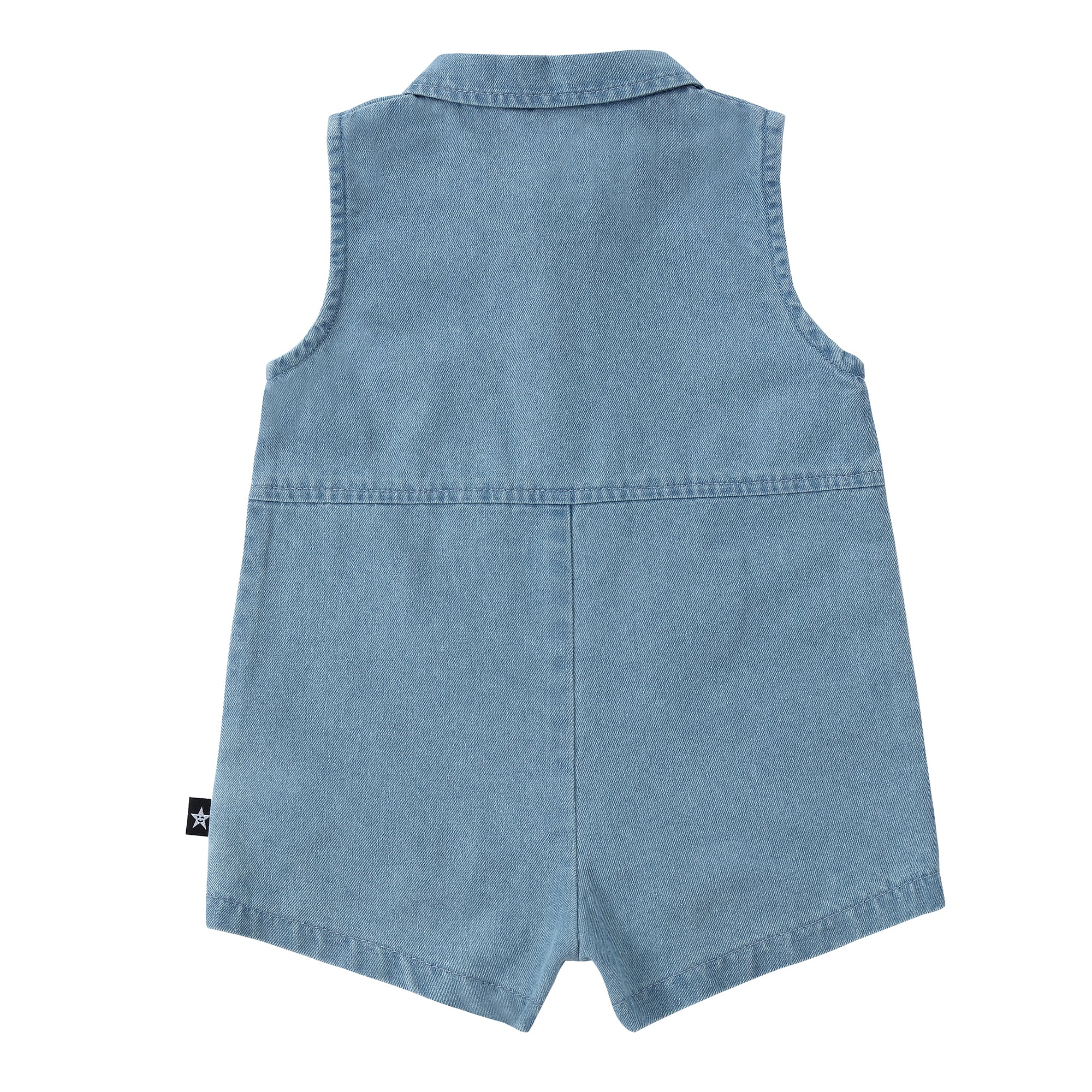 Perfect Petals Collared Romper - Image 3