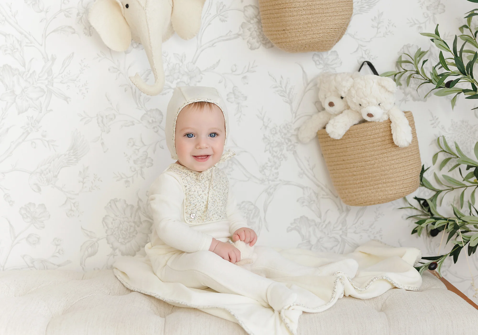 Leaf Print Blanket - Image 3