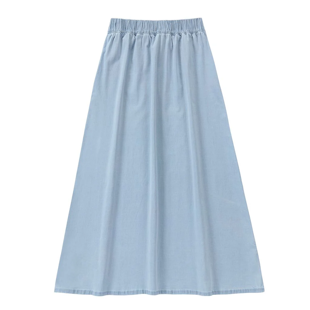 Girls Blue Midi/Maxi Skirt - Image 3