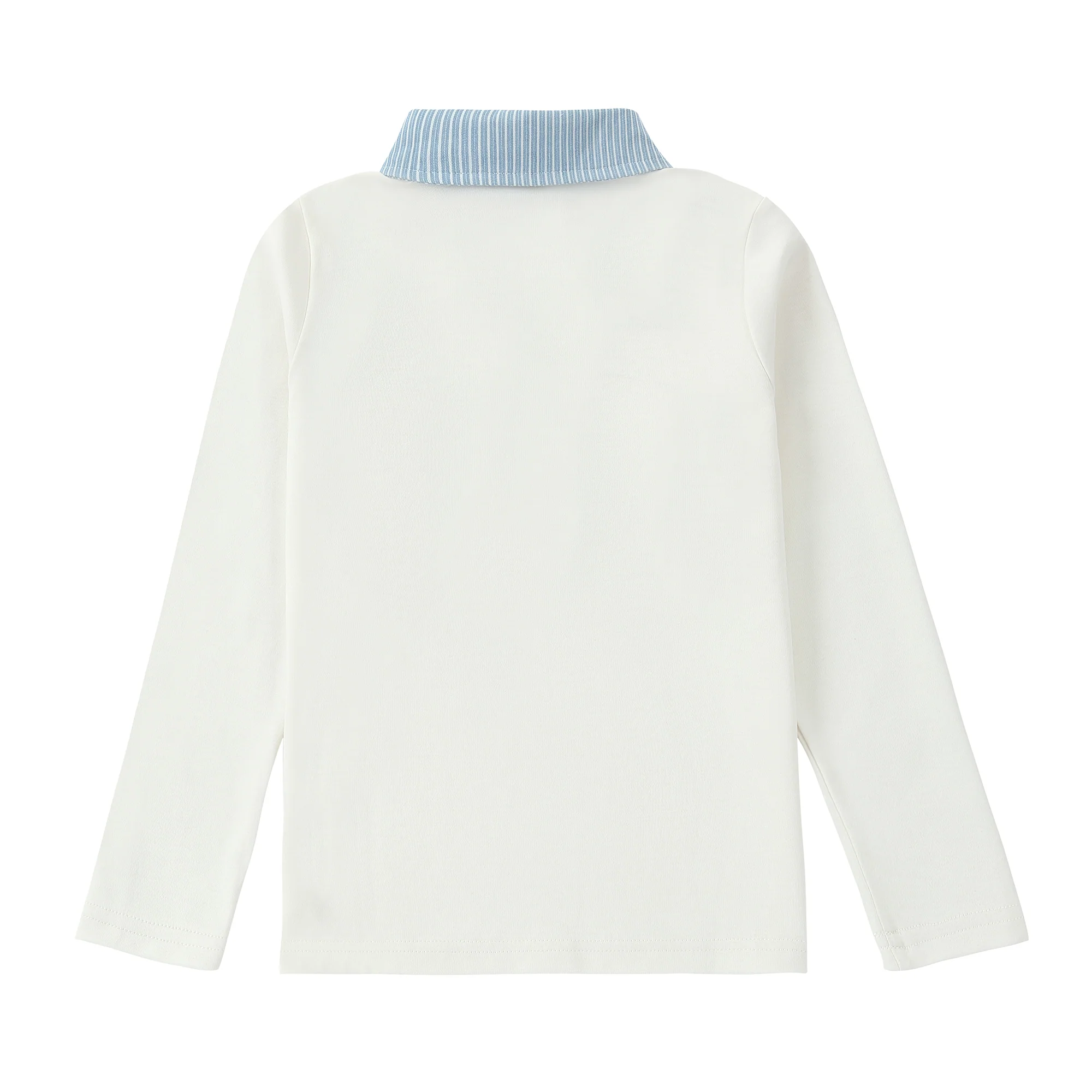 Boys Classic Denim Polo - Image 7