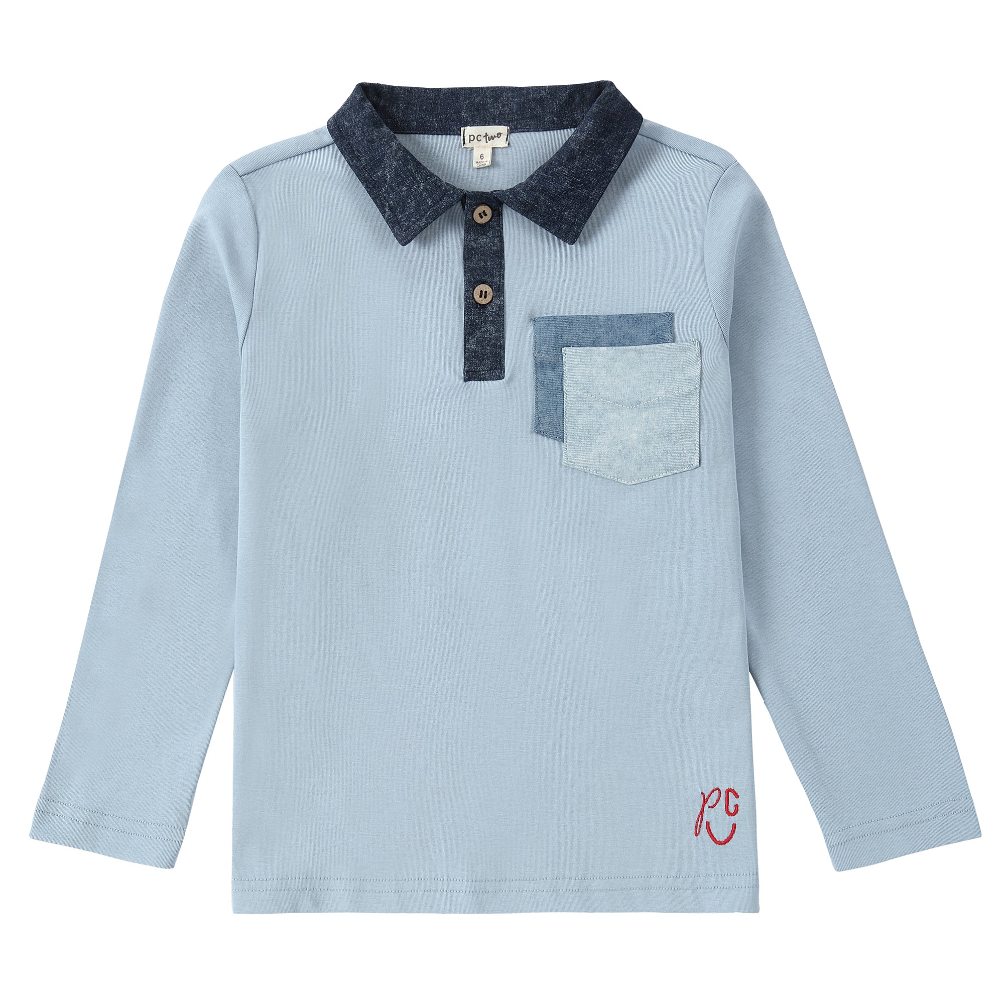 Denim Remix Polo - Image 3