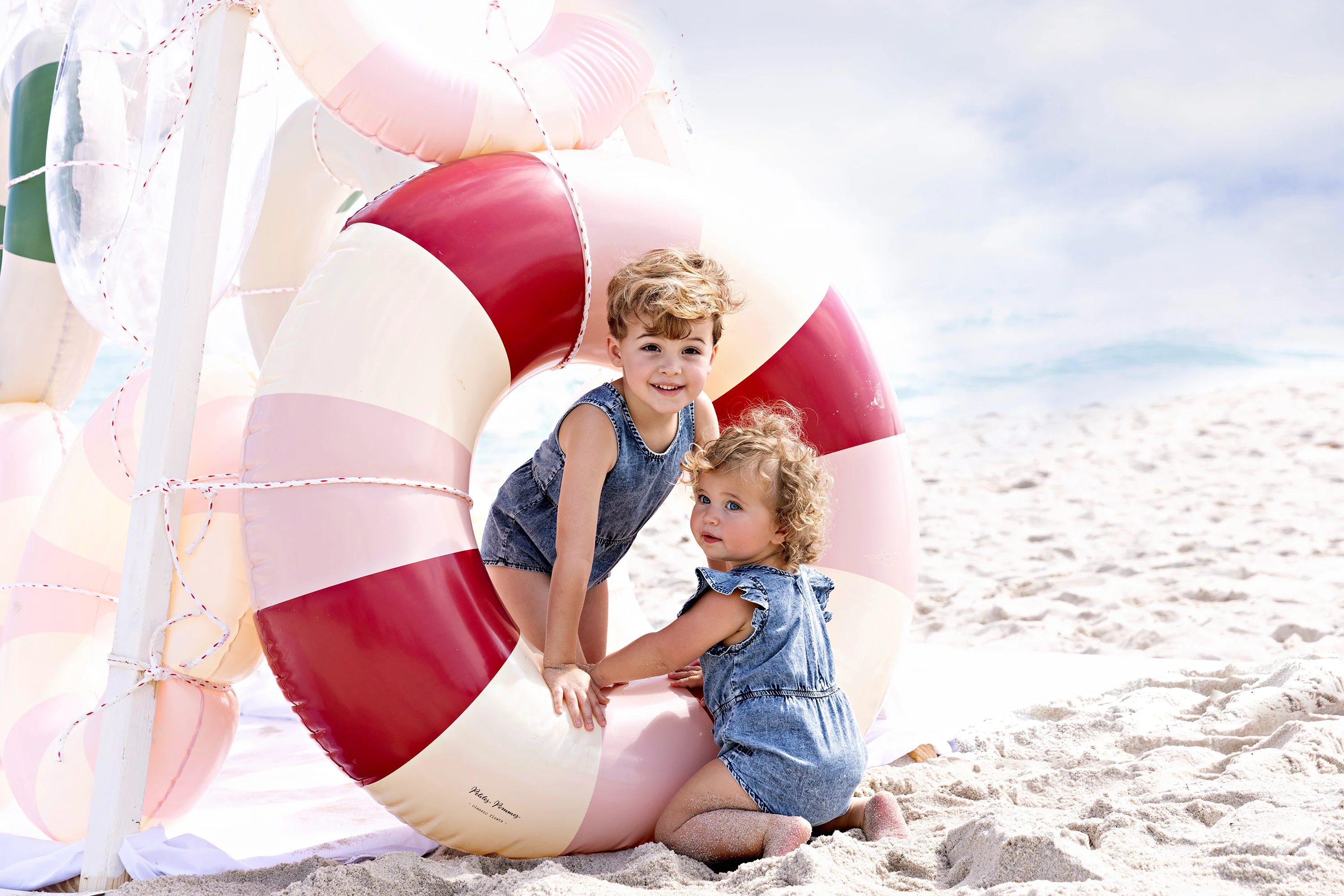 Denim Days Ruffle Romper - Image 3