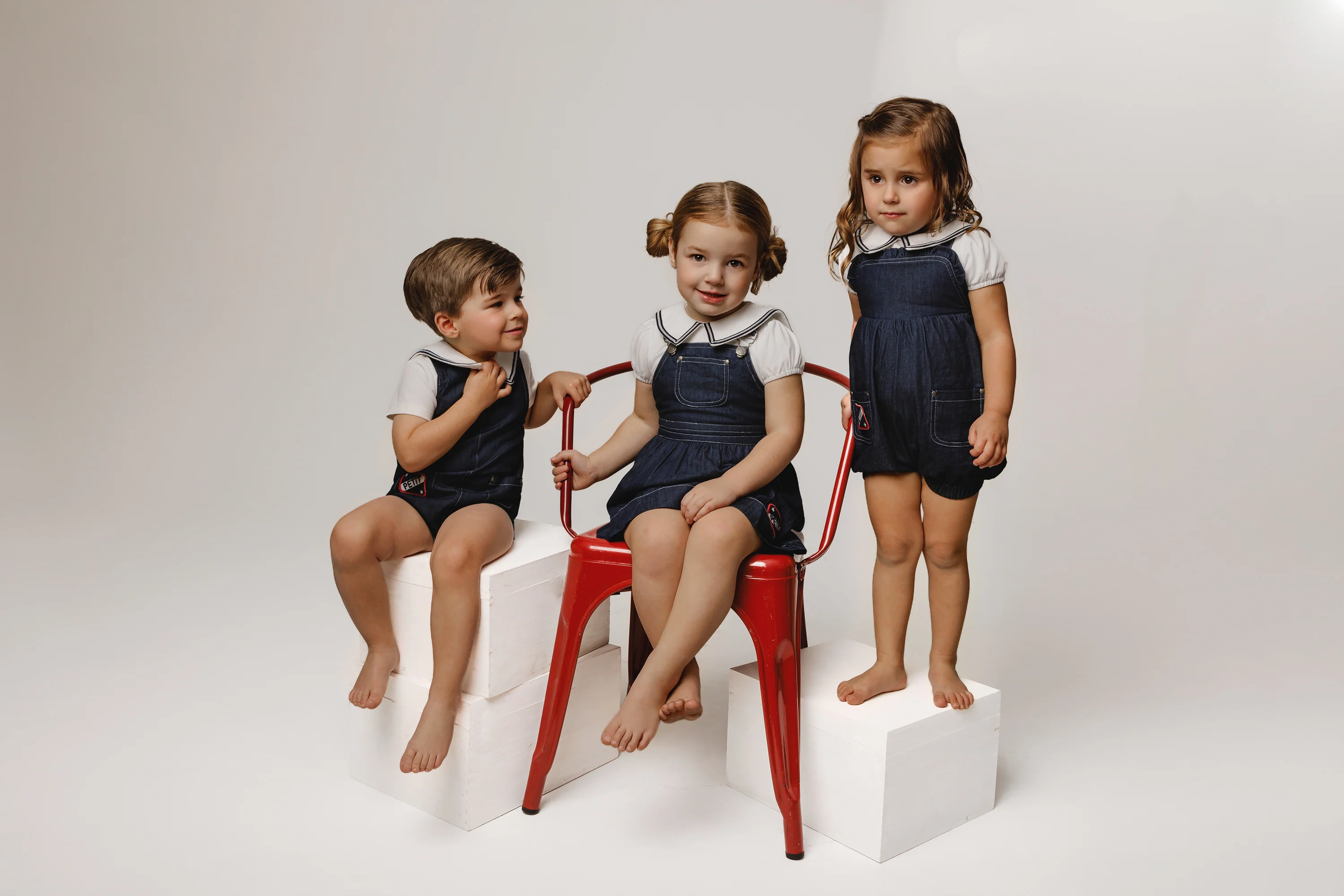 Little Sweet Sails Ruffle Romper - Image 3