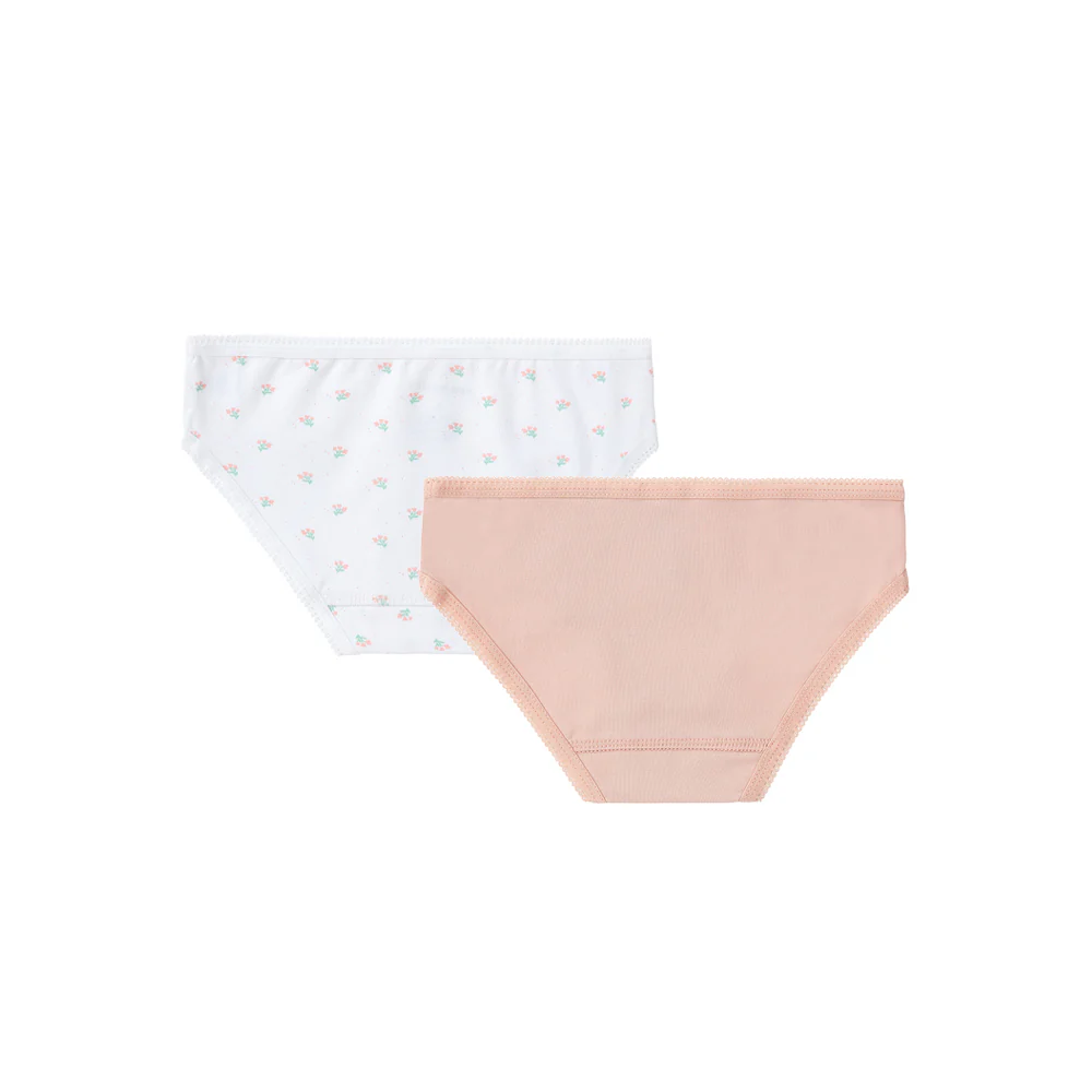 Girl 2pc Panty - Flower - Image 3