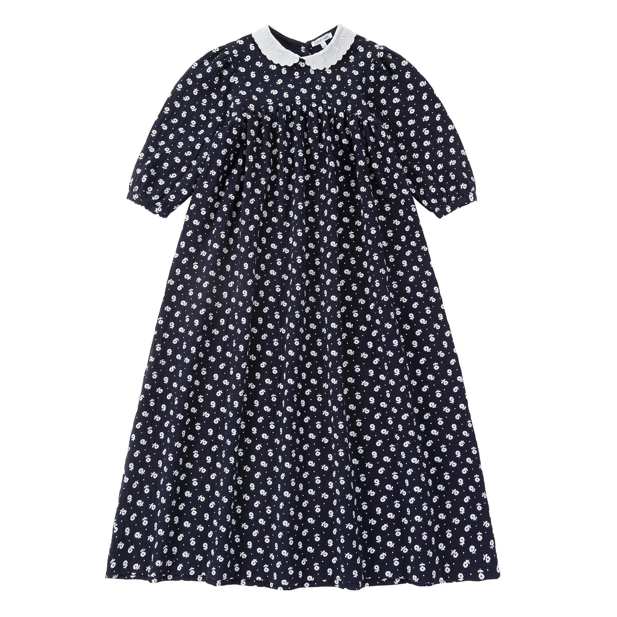 Girls Dot Fridaywear Collared Maxi Dress - Image 3