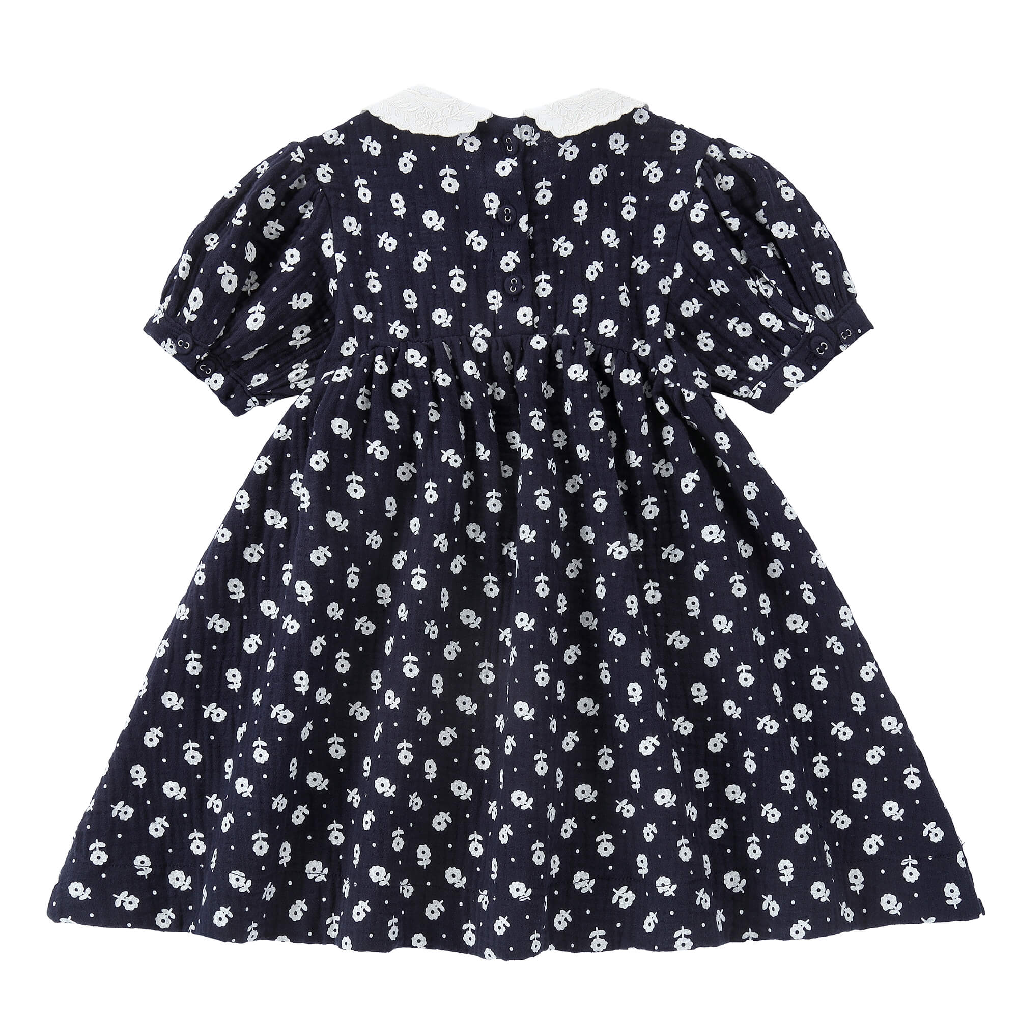 Girls Dot Fridaywear Collared Dress - Image 3