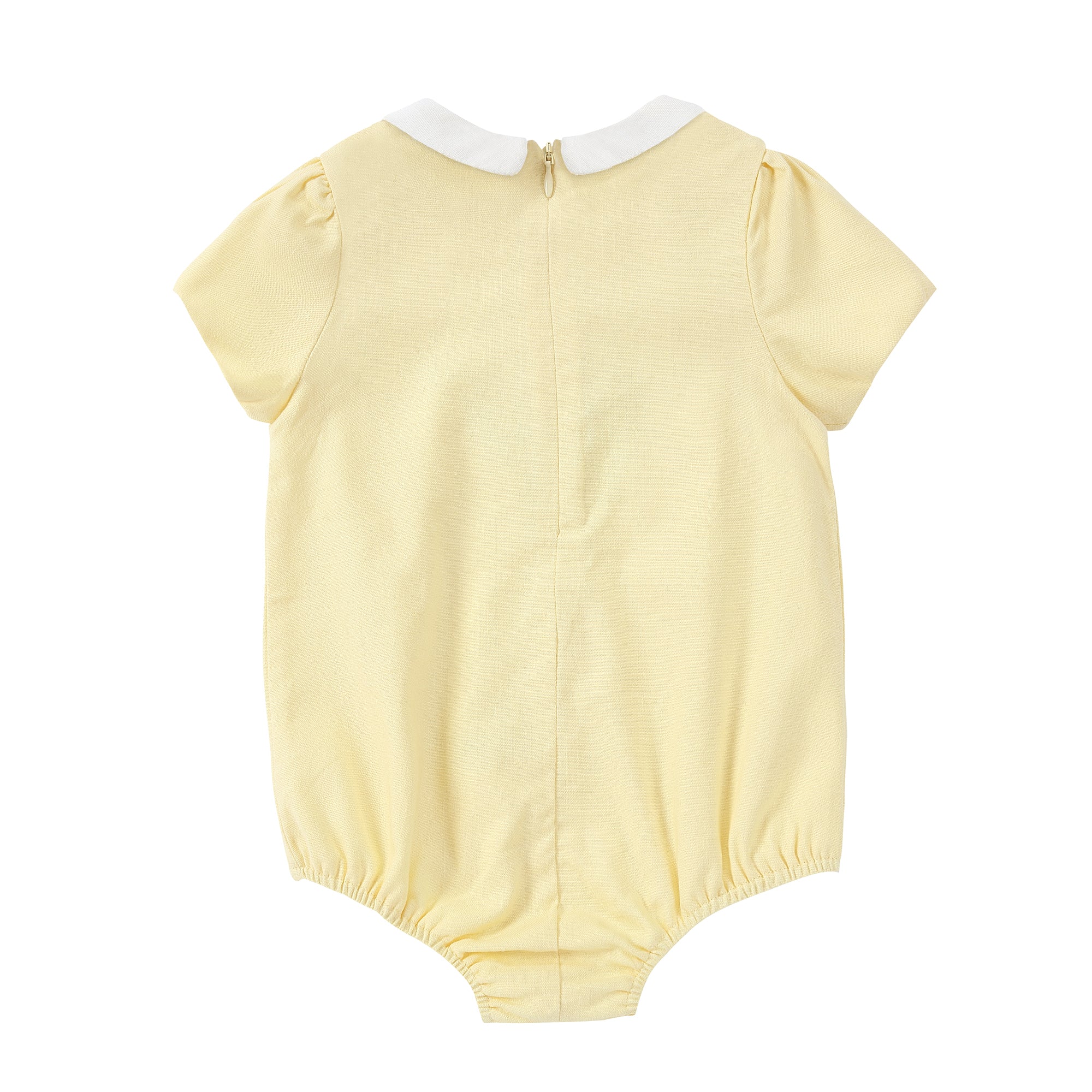 Baby Girls Golden Petals Romper - Image 4