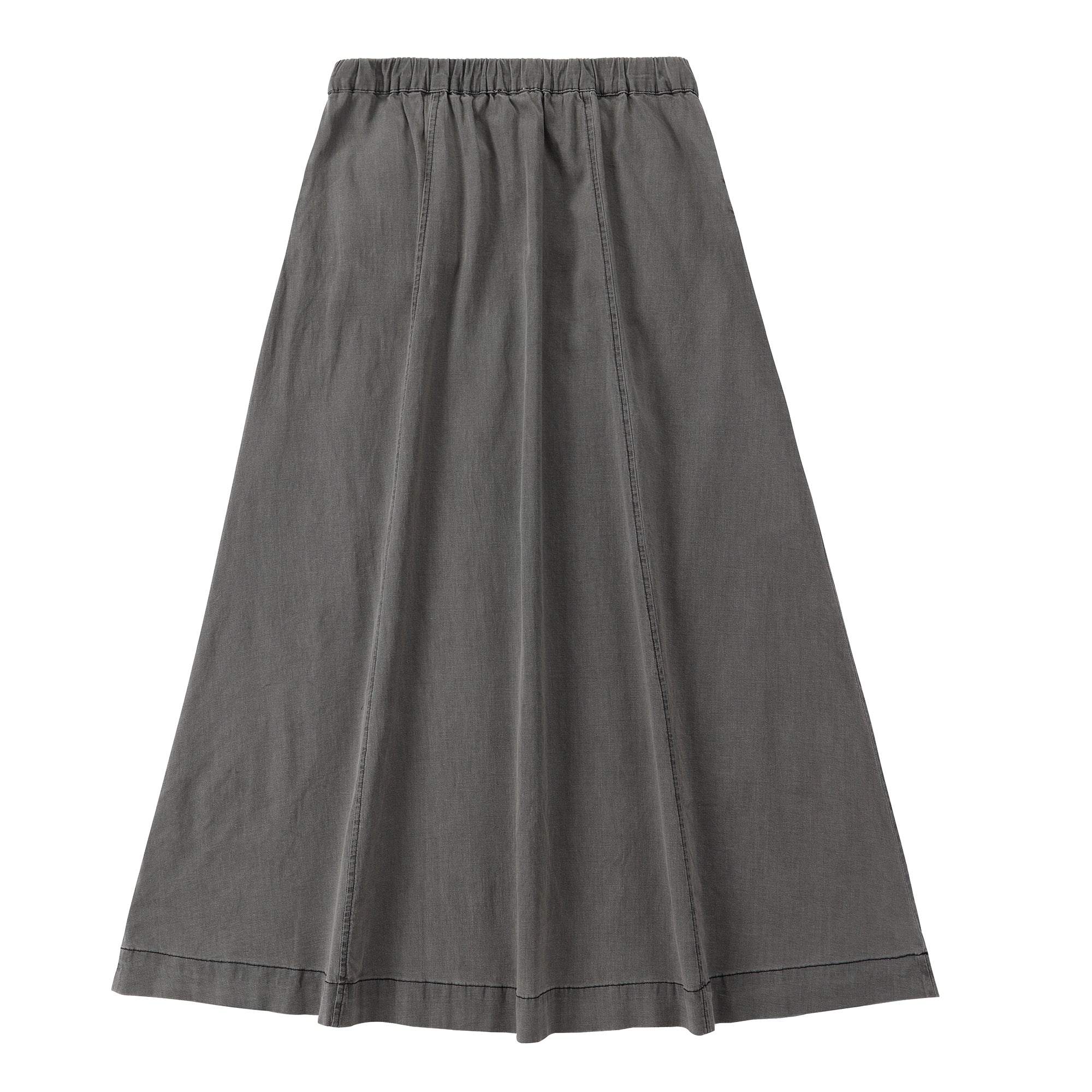 Grey Denim Bow Skirt - Image 3