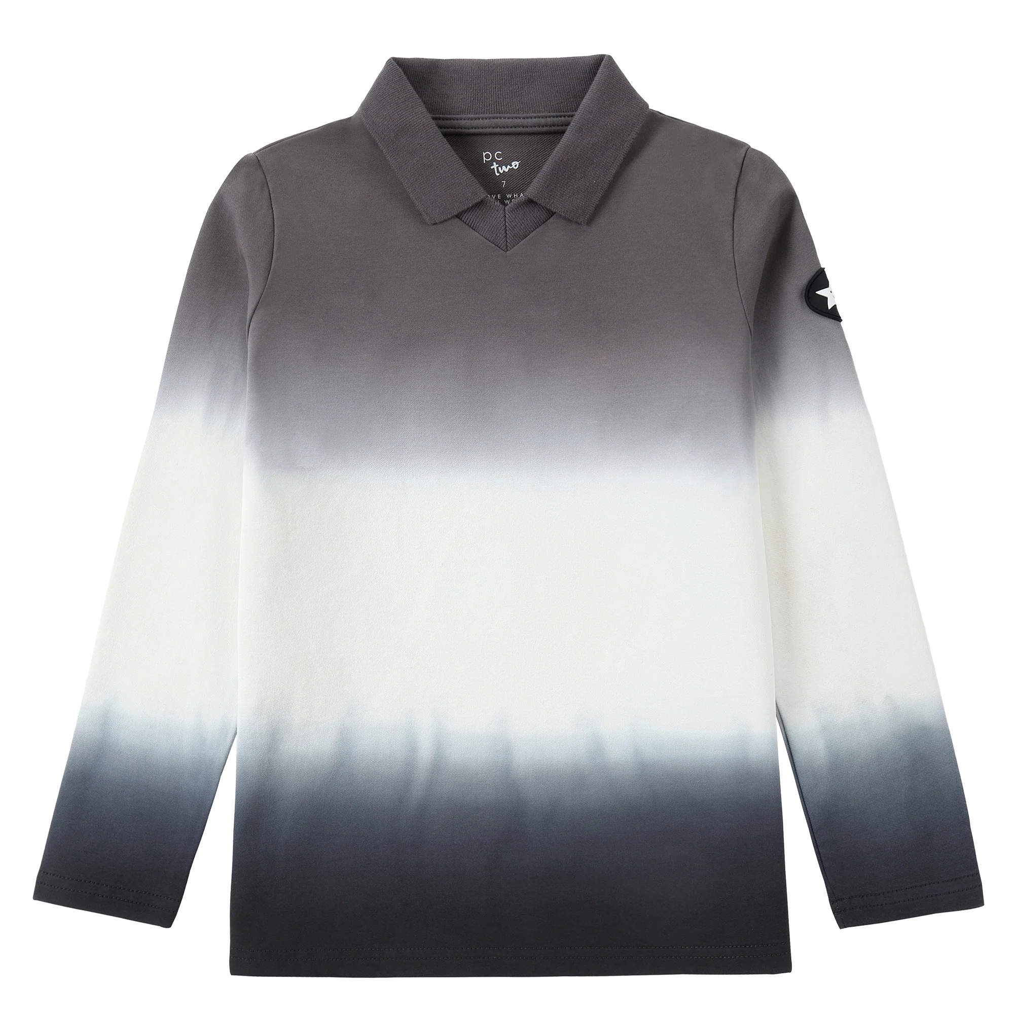 Grey Ombre Polo - Image 2