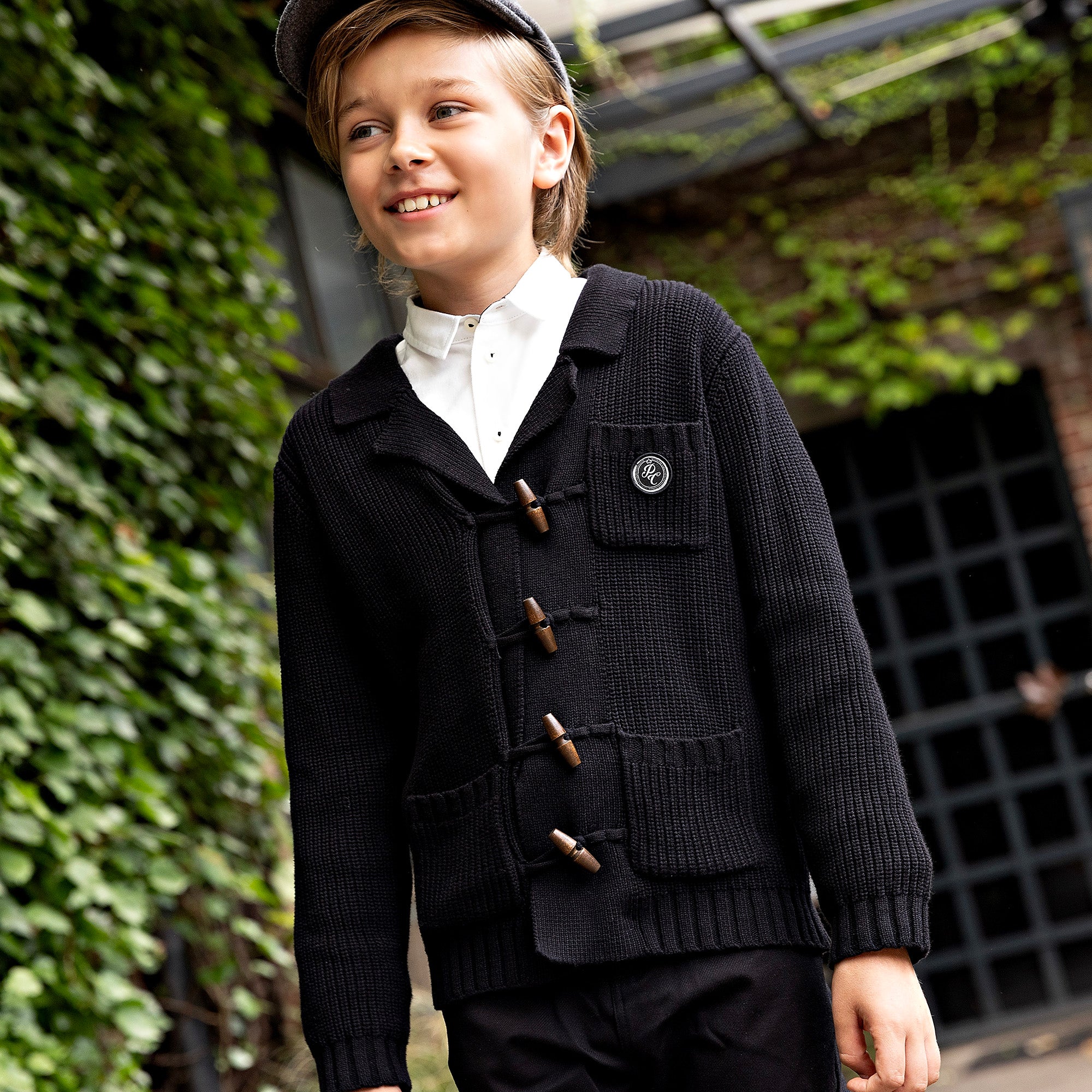 Heritage Plaid Blazer Sweater - Image 2