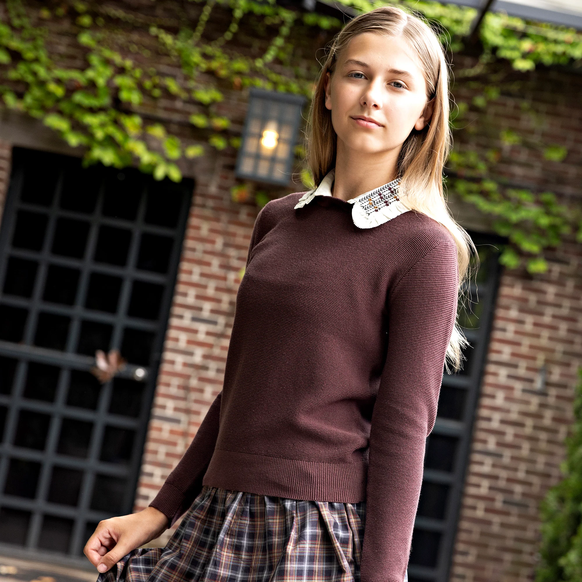 Heritage Plaid Sweater - Image 2
