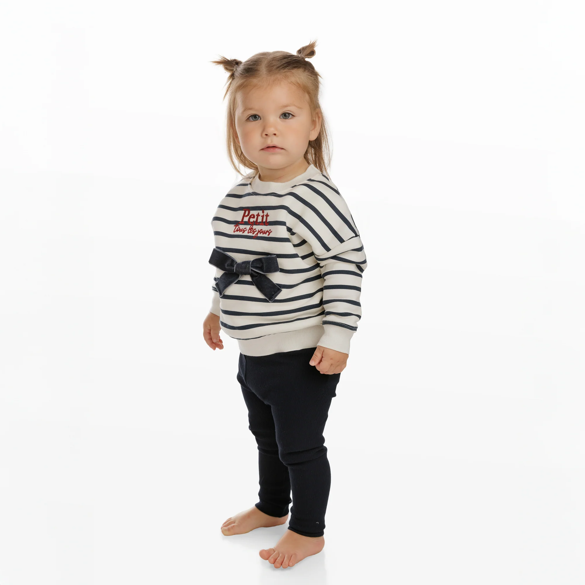 Ivory Bow Sweatshirt - Image 2