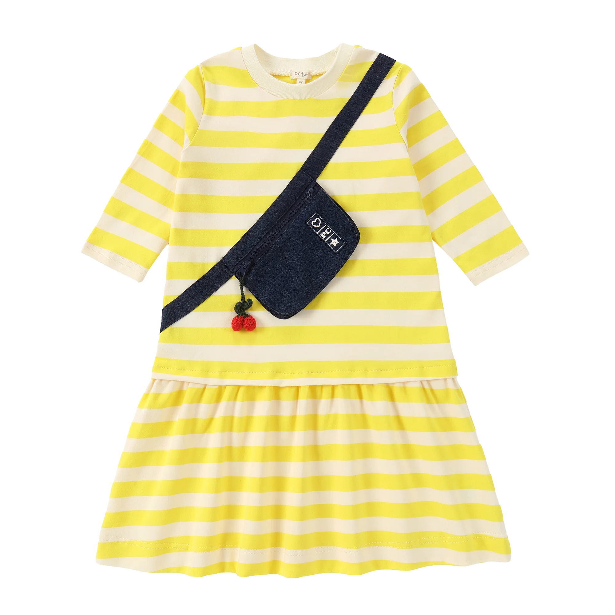 Girls Lemon Twist Dress - Image 2