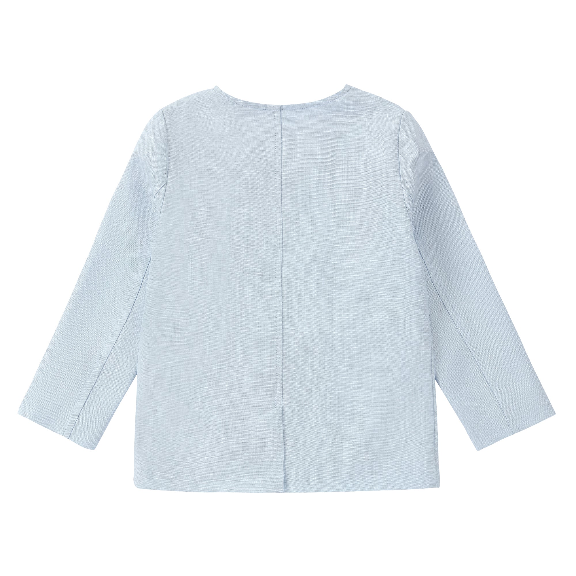 Boys Powder Blue Blazer - Image 4