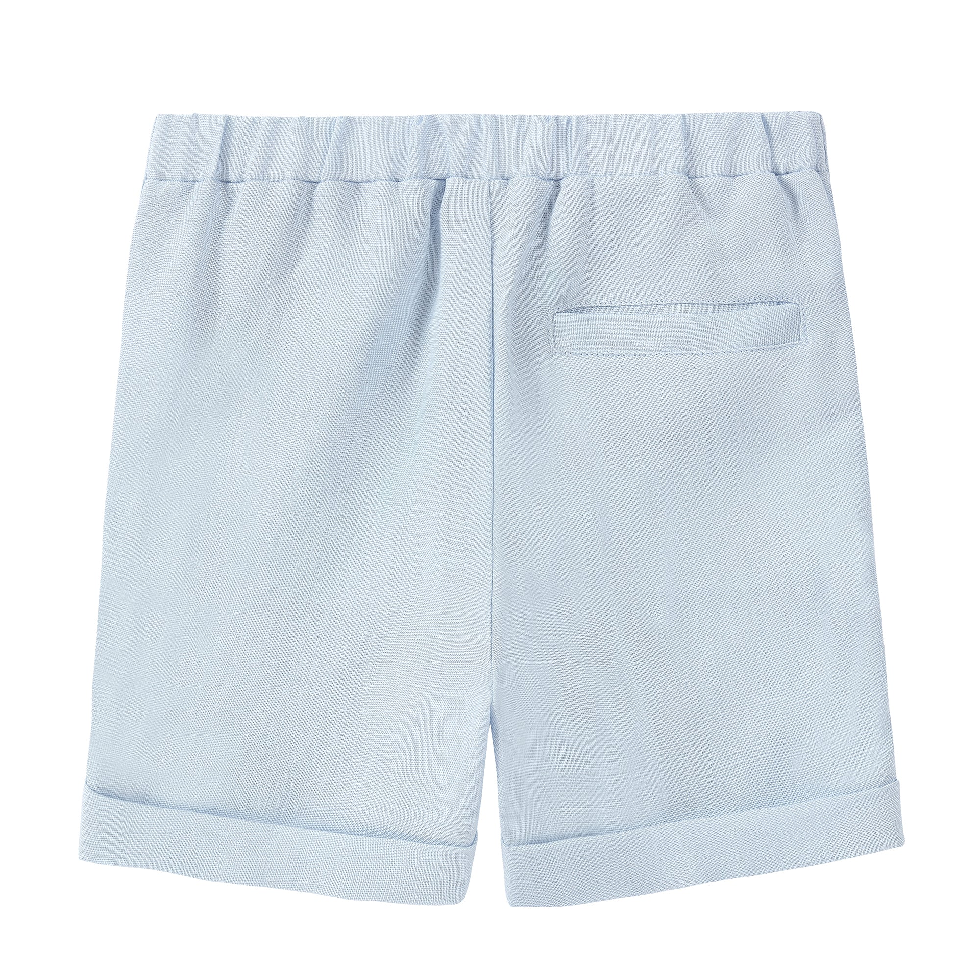 Boys Powder Blue Shorts - Image 3