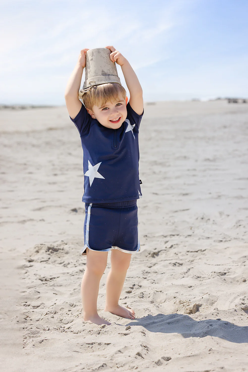 Navy Star Swim Shorts - Image 2