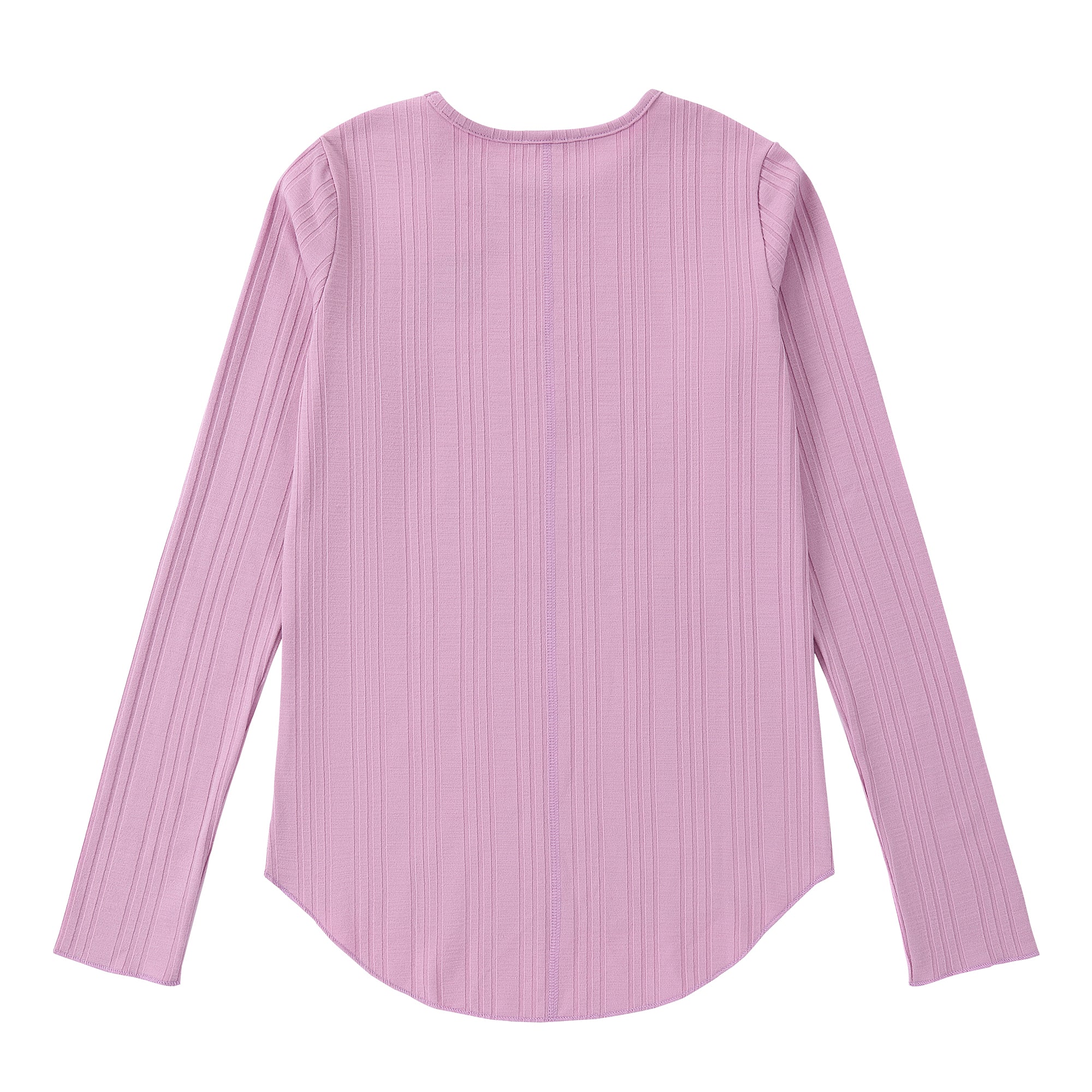 Teens Pink Embossed Stripe T-Shirt - Image 3