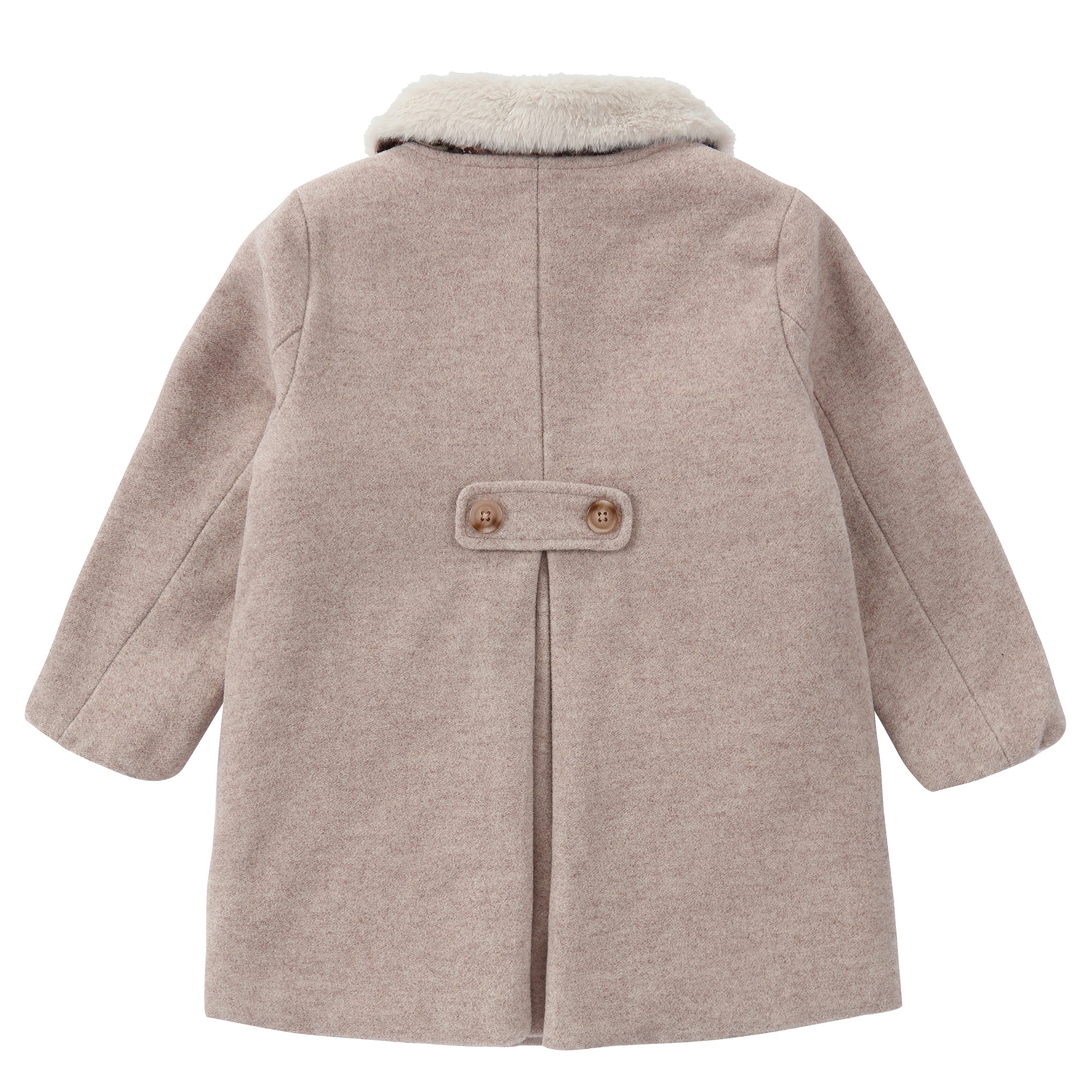 Pink Wool Coat - Image 4