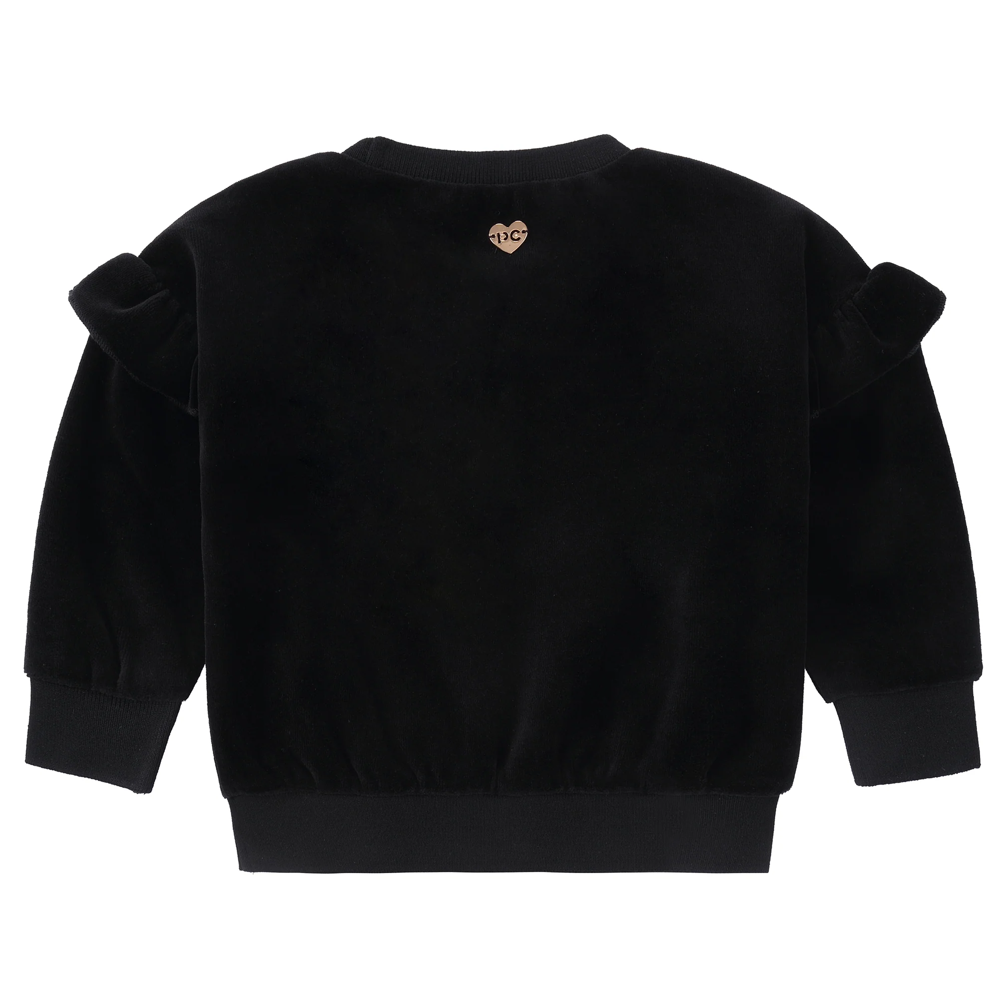 Sharp Stripes Ruffle Sweatshirt - Image 4