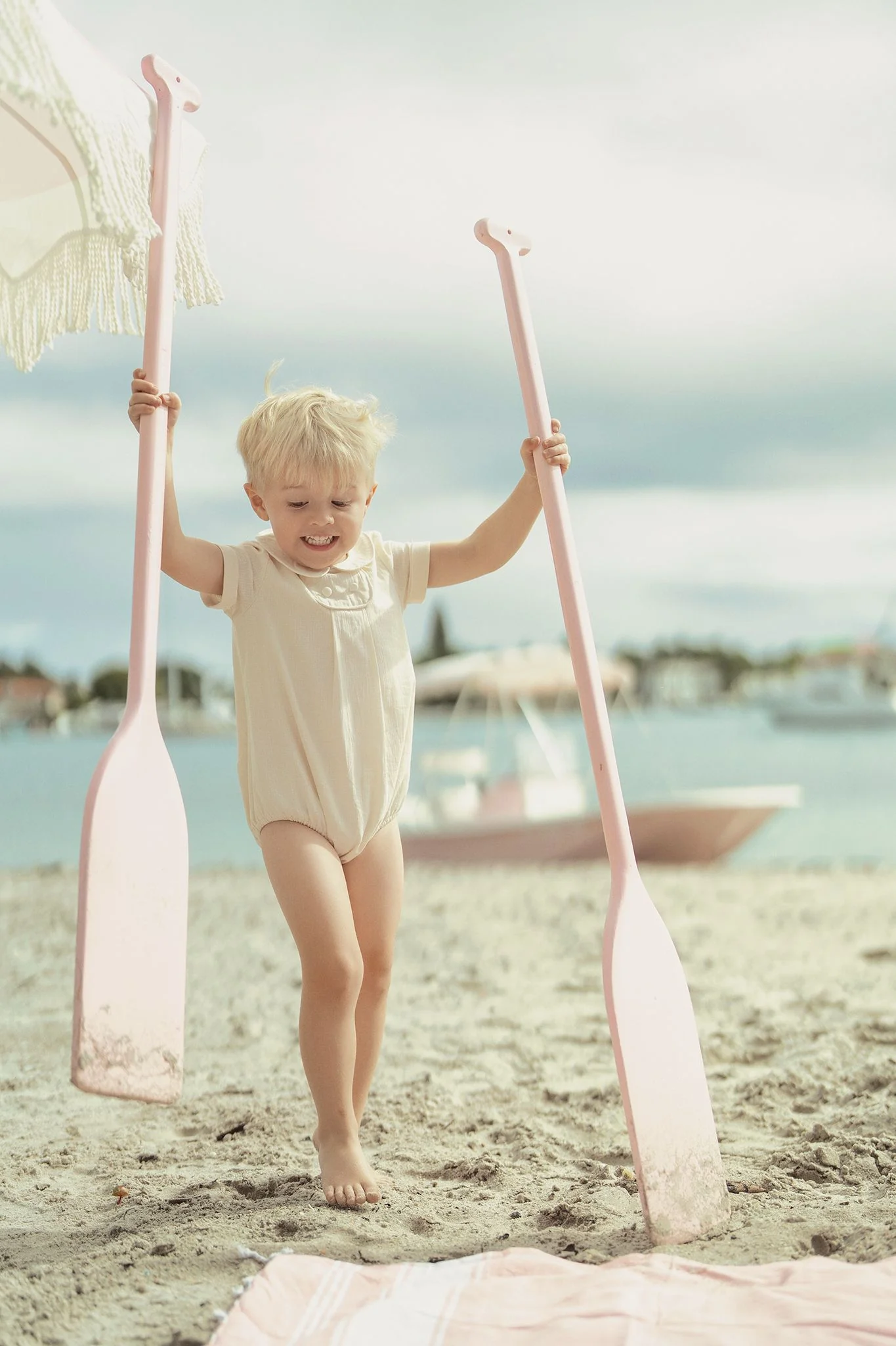 Baby Boys Spring Story Romper - Image 6