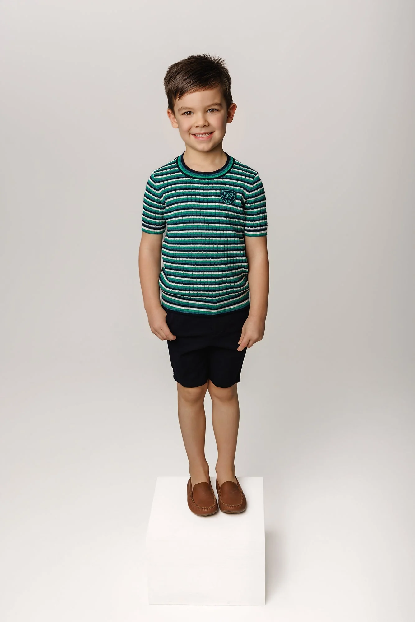 Green Striped Sweater - Image 2