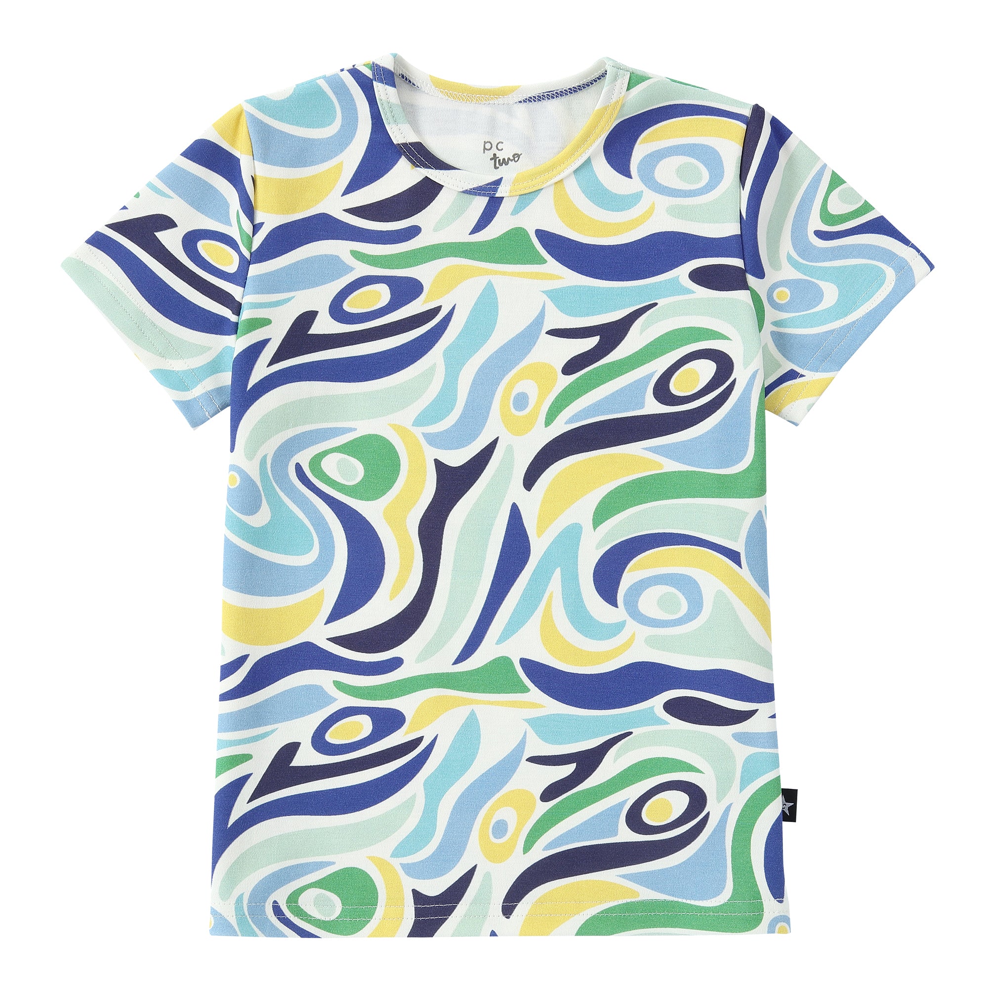Baby Boys Swirl T-shirt - Image 2