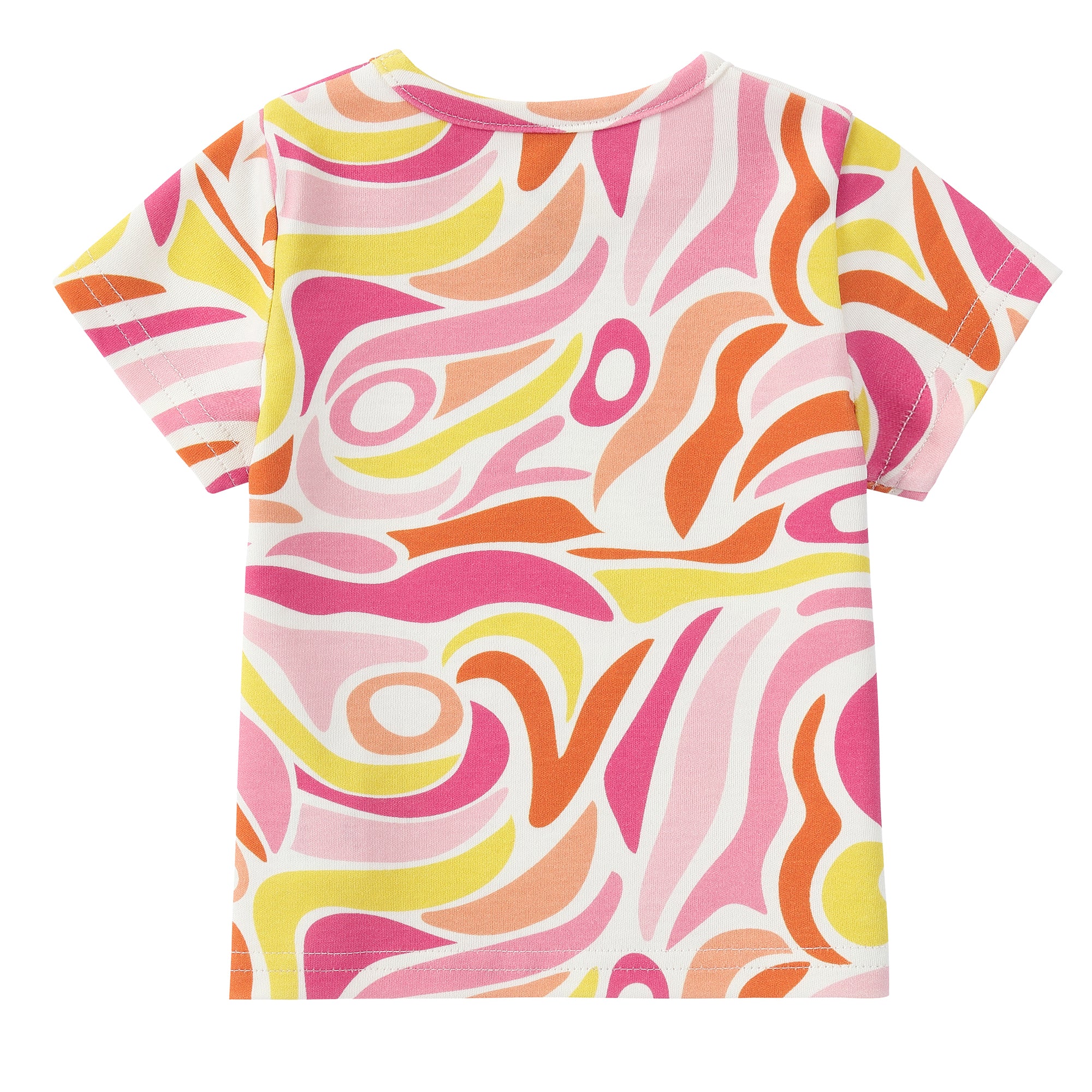 Baby Girls Swirl T-shirt - Image 3